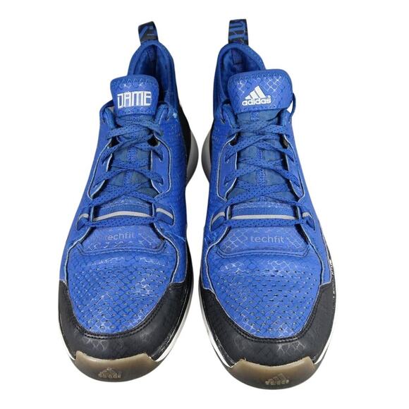 Adidas Shoes Mens 10 Athletic Trainer D Lillard Sneakers Basketball Sports Blue main image 12
